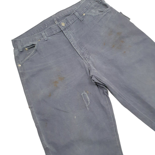 Mens Blue Dickies Carpenter Trousers