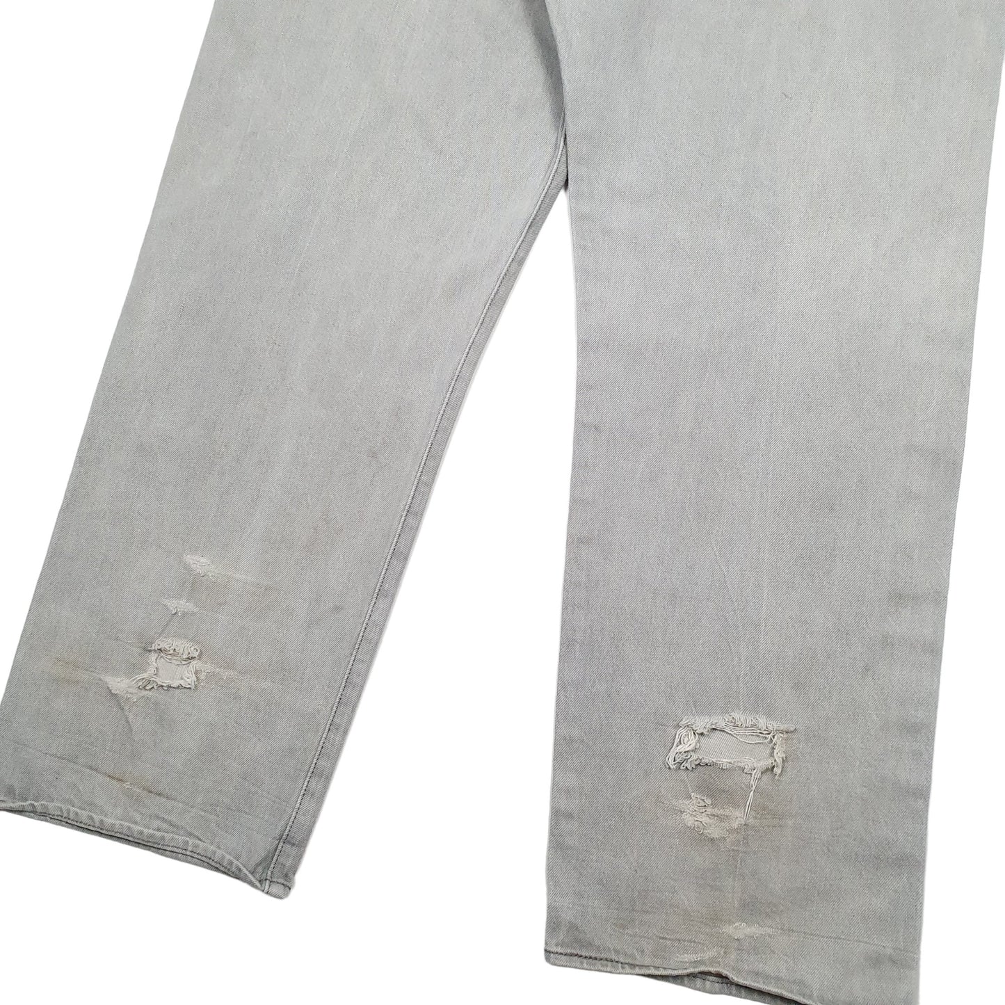 Levis 501 Regular Fit Jeans W46 L32 Beige