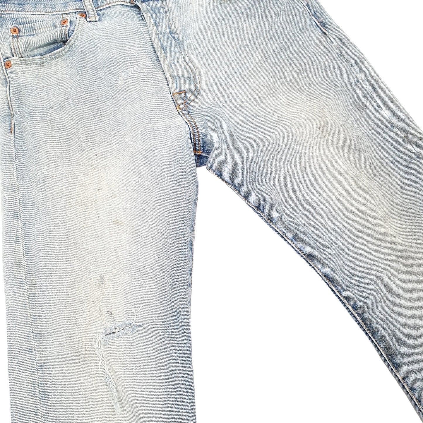 Levis 501 Regular Fit Jeans W30 L32 Blue