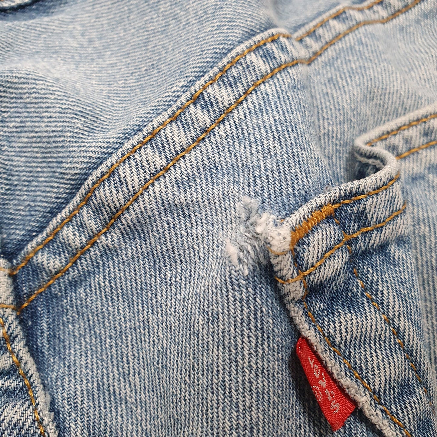 Levis 505 Regular Fit Jeans W40 L35 Blue