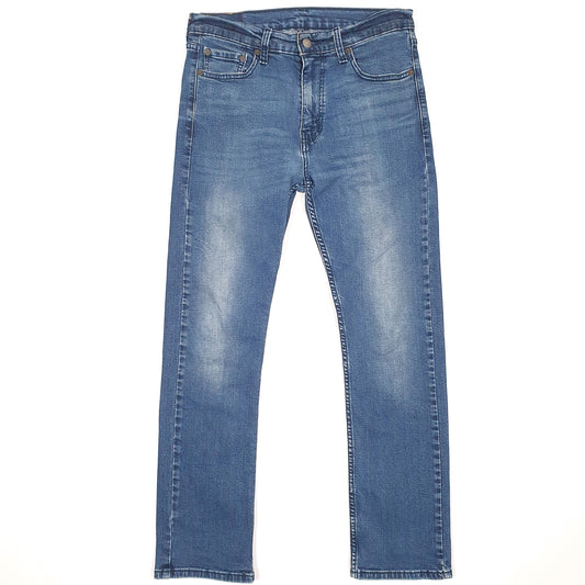 Levis 513 Slim Fit Jeans W31 L28 Blue