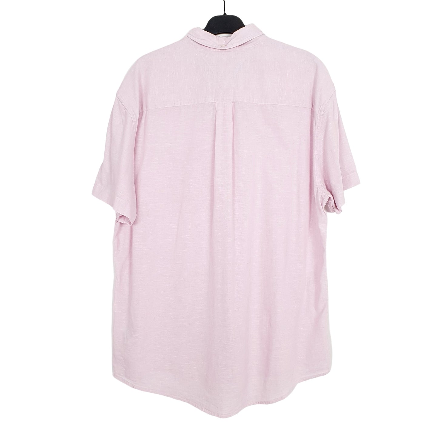 Tommy Hilfiger Short Sleeve Custom Fit Shirt Pink