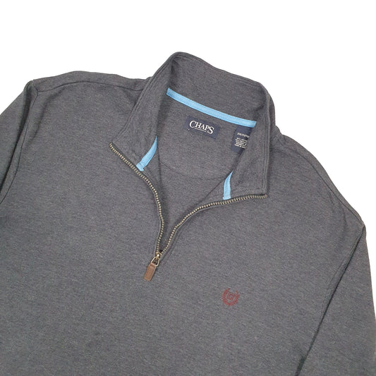 Chaps Quarter Zip XXL Navy