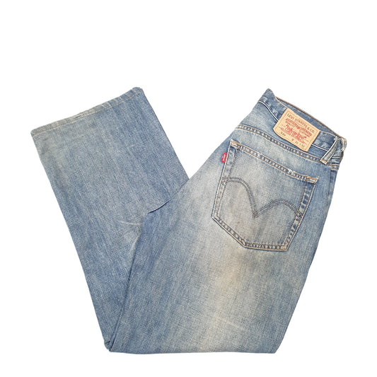Mens Blue Levis 539 Straight Casual JeansW31 L28