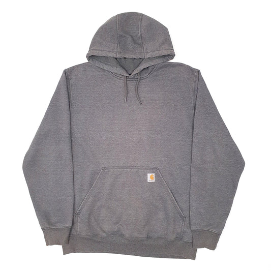 Mens Grey Carhartt Rain Defender Hoodie Jumper