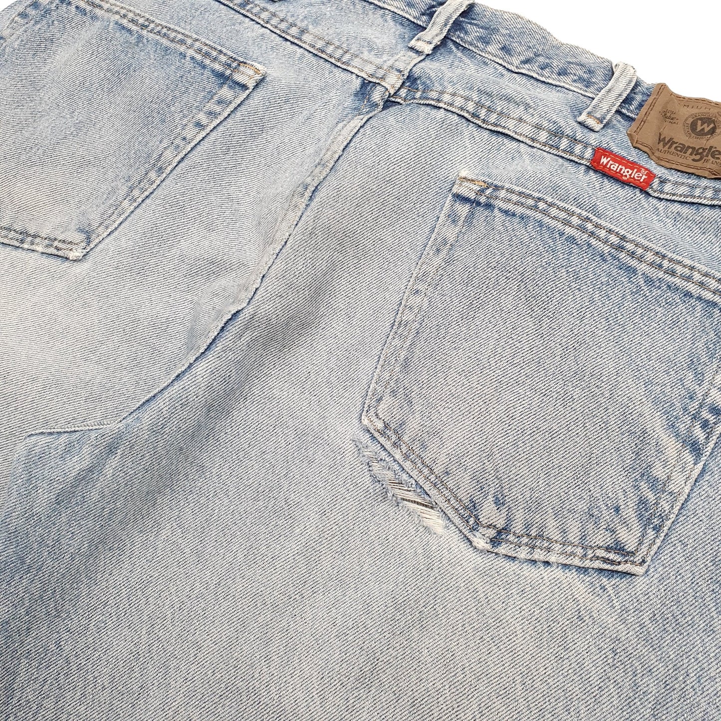 Wrangler Regular Straight Fit Jeans W36 L24 Blue