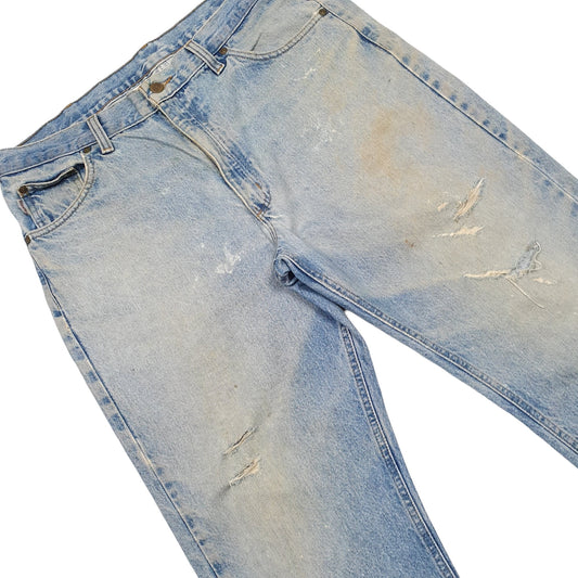 Mens Blue Carhartt Carpenter JeansW38 L30