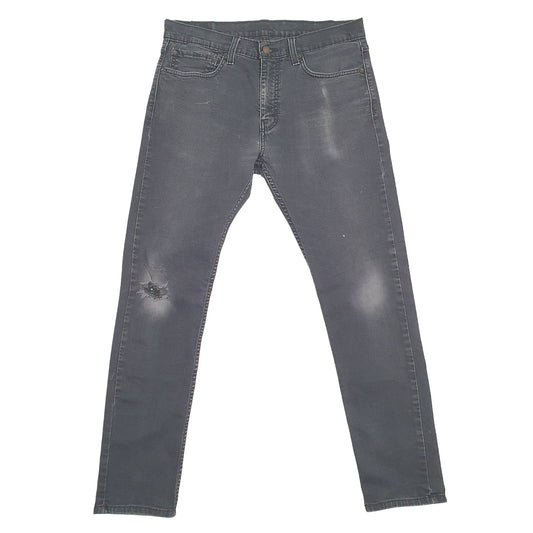 Levis 512 Slim Fit Jeans W34 L30 Black