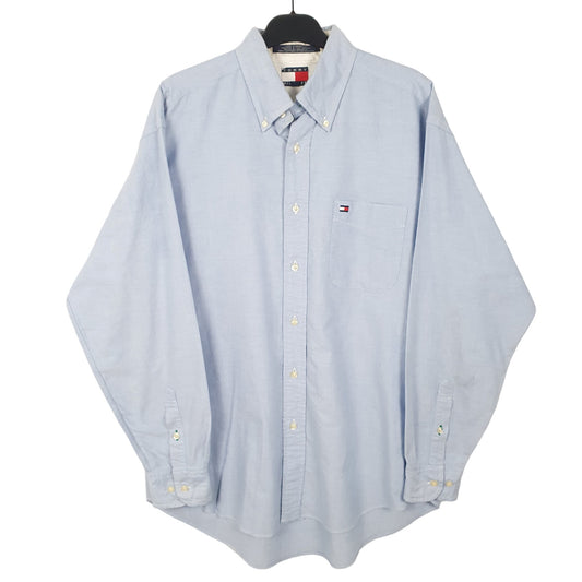 Tommy Hilfiger Long Sleeve Regular Fit Shirt Blue