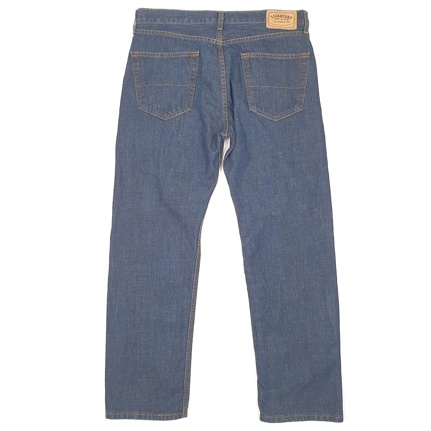 Levis Signature Regular Fit Jeans W34 L29 Blue