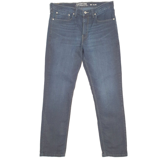 Levis Signature Slim Fit Jeans W34 L30 Blue