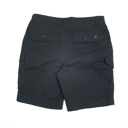 Mens Black Buffalo David Bitton Cargo Shorts