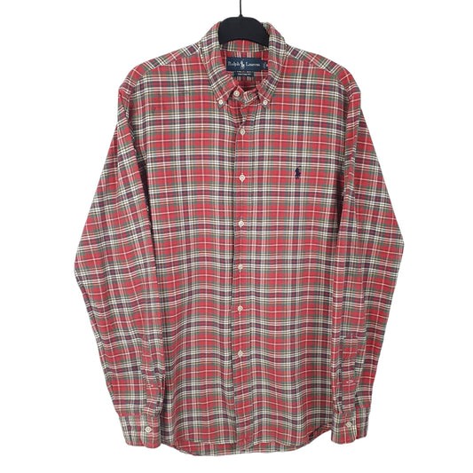 Mens Red Ralph Lauren Long Sleeve Shirt