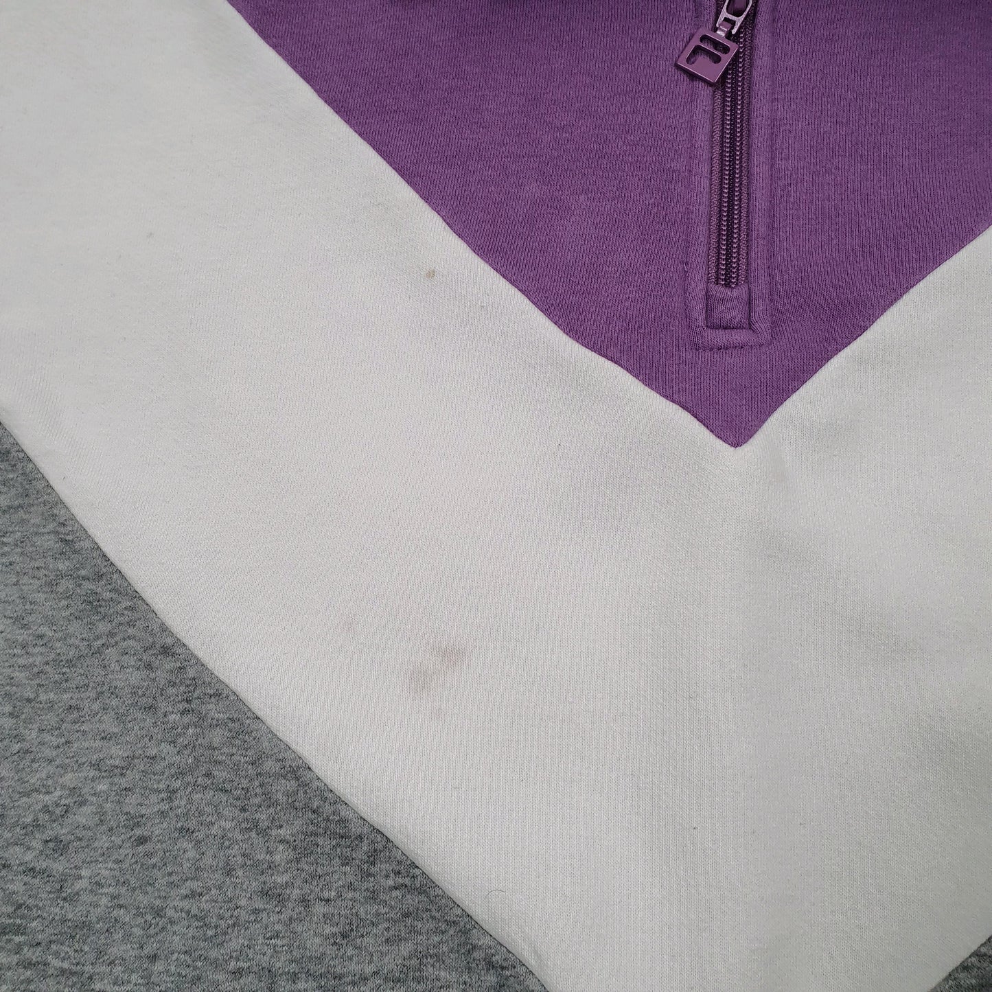 Fila Quarter Zip L Grey