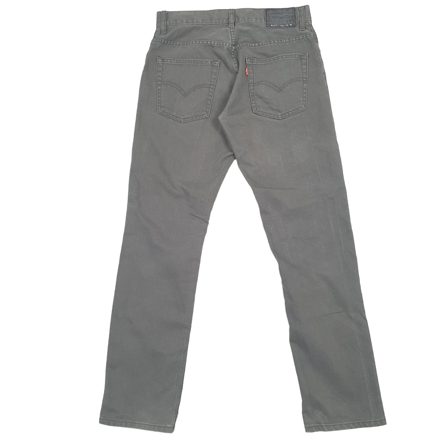 Levis 511 Slim Fit Jeans W28 L29 Grey