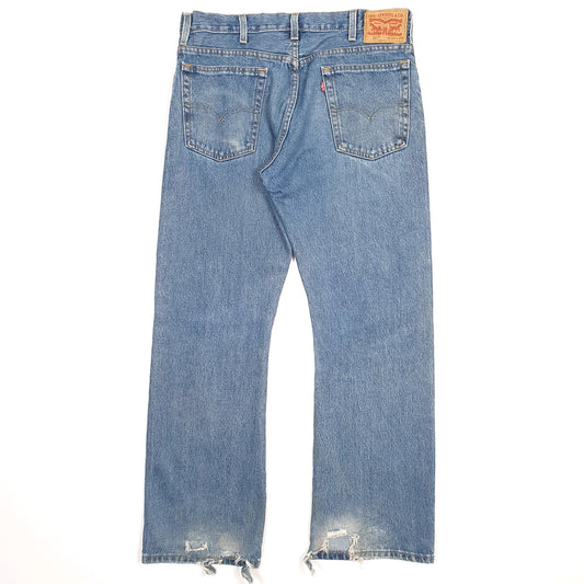 Levis 517 Bootcut Fit Jeans W34 L29 Blue