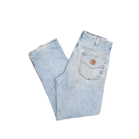 Carhartt Casual Regular Fit Lined Jeans W32 L31 Blue