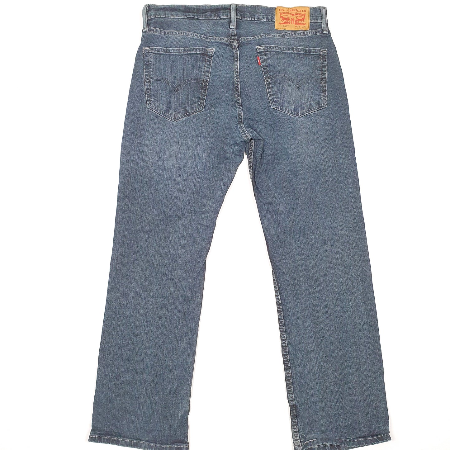 Levis 559 Relaxed Fit Jeans W34 L29 Blue