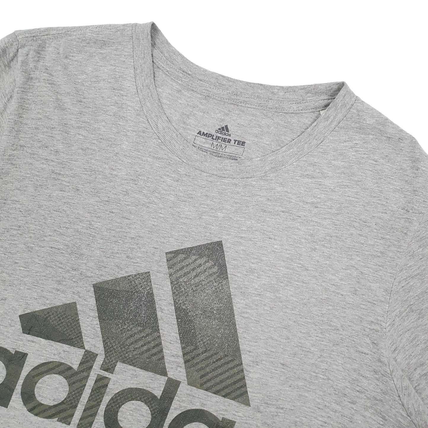 Adidas Short Sleeve T Shirt Grey