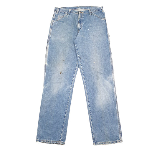 Dickies Relaxed Loose Fit Jeans W34 L34 Blue
