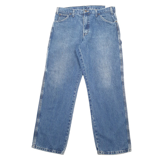 Dickies Loose Loose Fit Jeans W34 L30 Blue