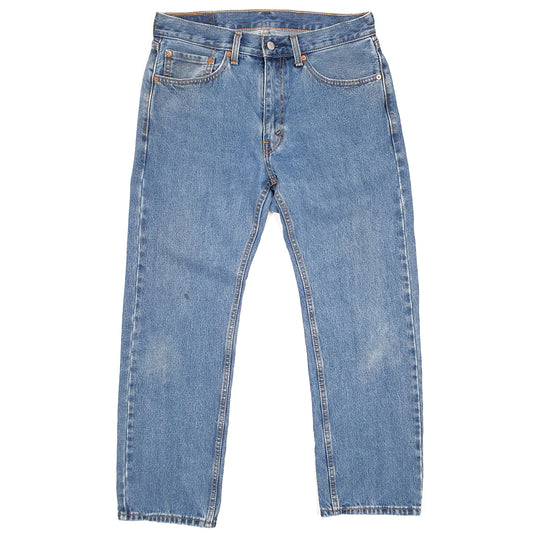 Levis 505 Regular Fit Jeans W32 L28 Blue