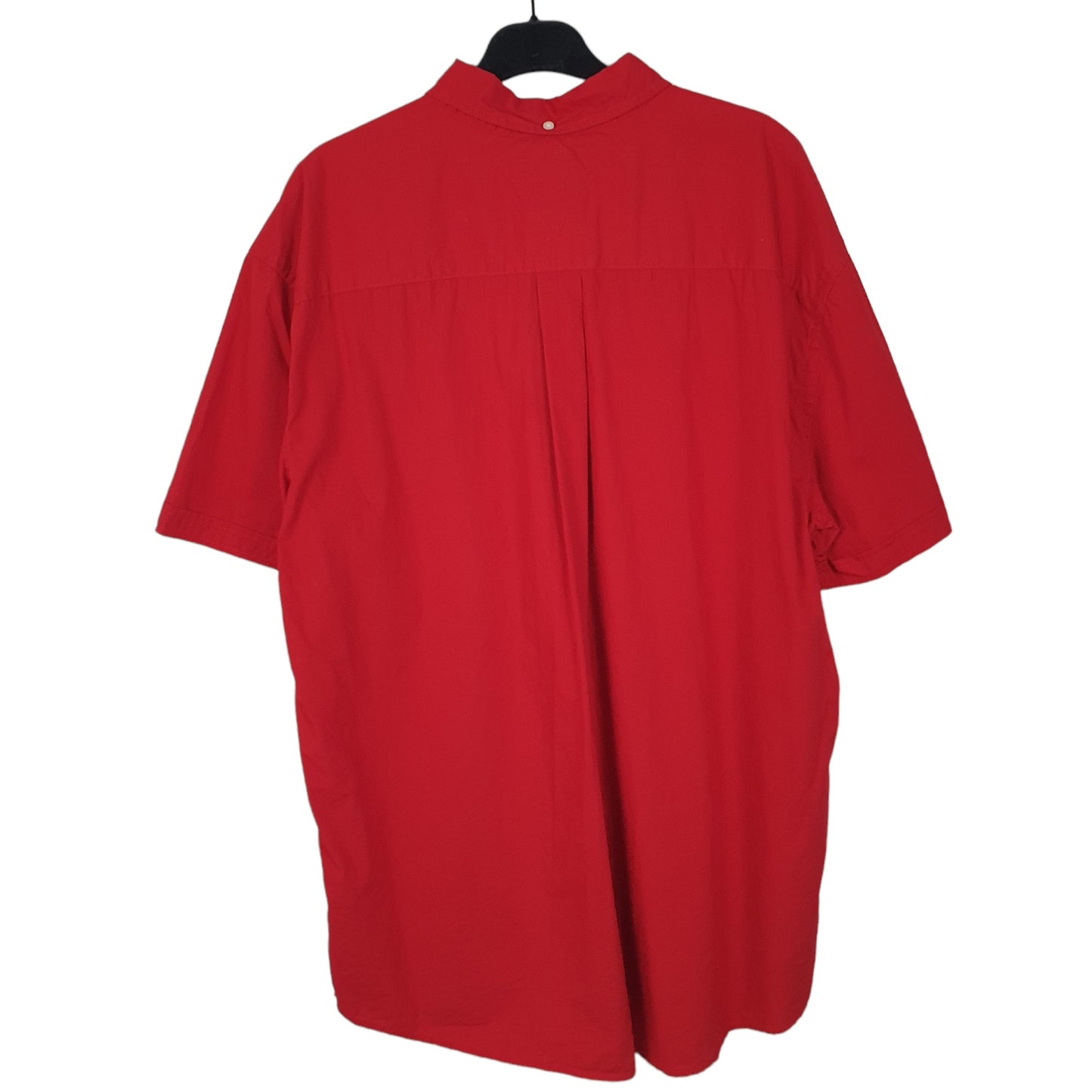 Mens Red Tommy Hilfiger Short Sleeve Shirt