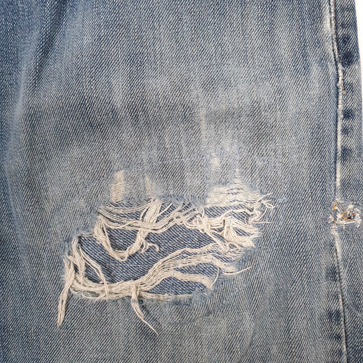 Carhartt Casual Loose Fit Straight Jeans W34 L31 Blue