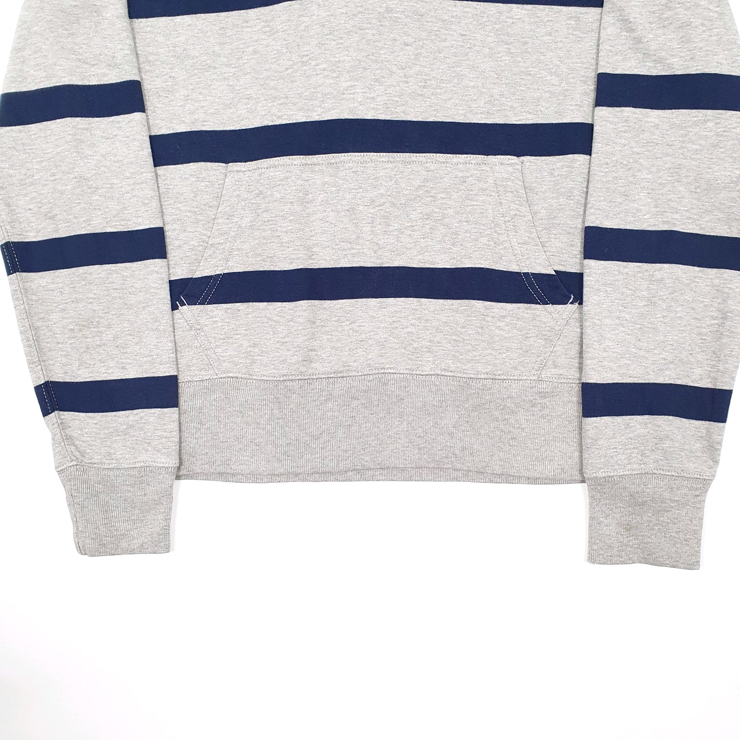 Mens Grey Polo Ralph Lauren Rugby Hoodie Jumper