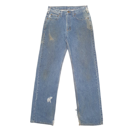 Mens Blue Carhartt Carpenter JeansW31 L34