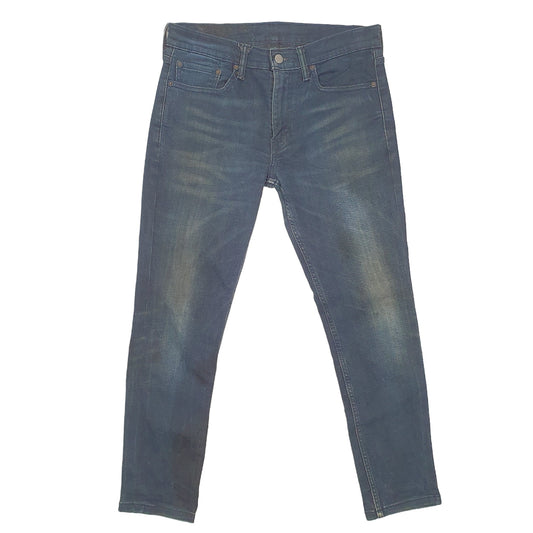 Mens Navy Levis Stretch 511 JeansW31 L28