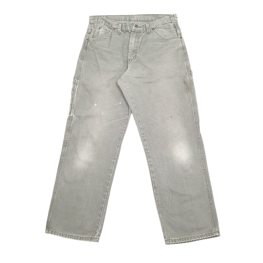 Dickies Carpenter Loose Fit Jeans W34 L30 Khaki