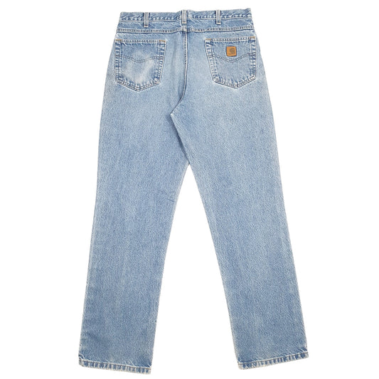 Carhartt Casual Regular Fit Relaxed Jeans W36 L33 Blue