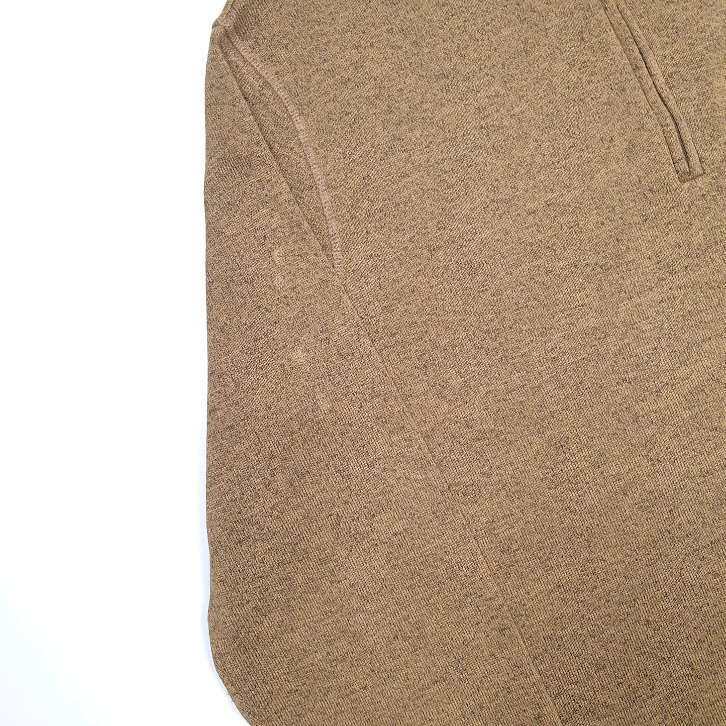 Wrangler Quarter Zip Fleece L Brown