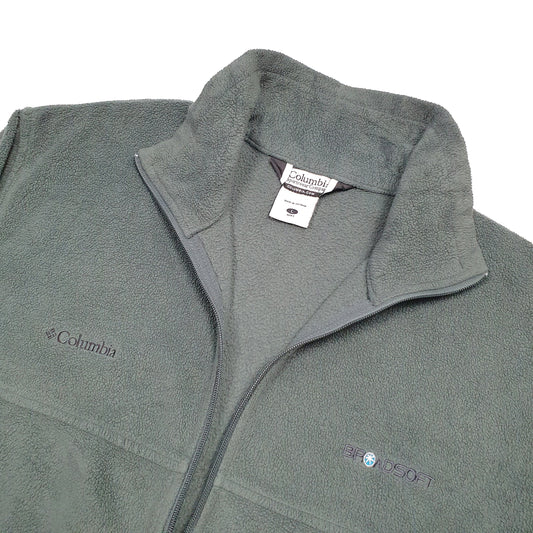 Columbia Sportswear Full Zip Fleece L Green
