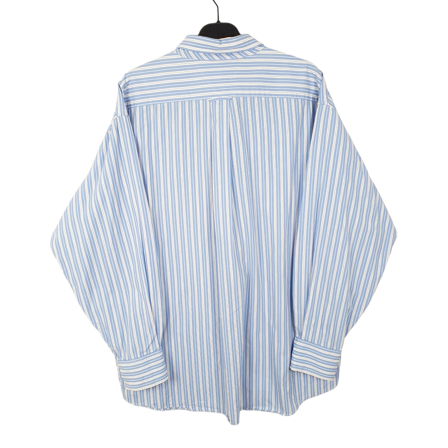 Tommy Hilfiger Lifetime collar TLC Long Sleeve Regular Fit Striped Shirt Blue