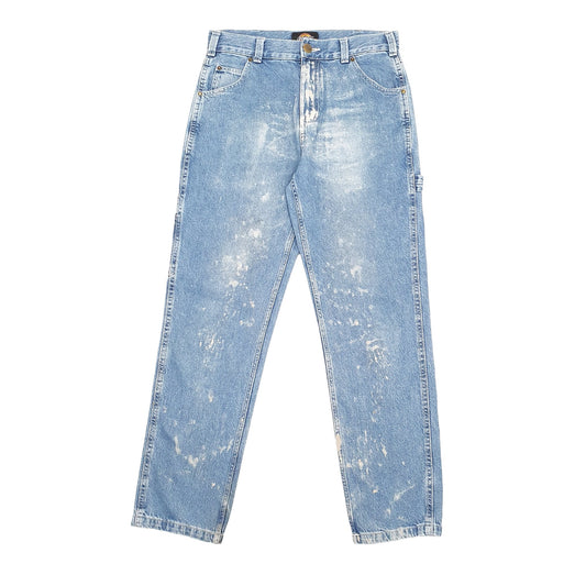 Dickies Relaxed Straight Fit Jeans W29 L30 Blue