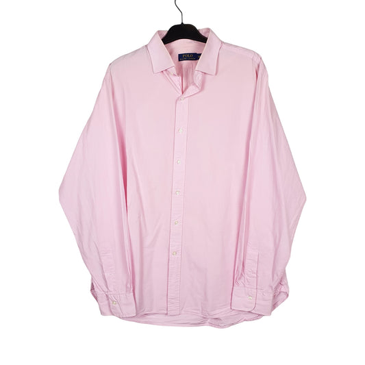 Polo Ralph Lauren Long Sleeve Regular Fit Check Shirt Pink