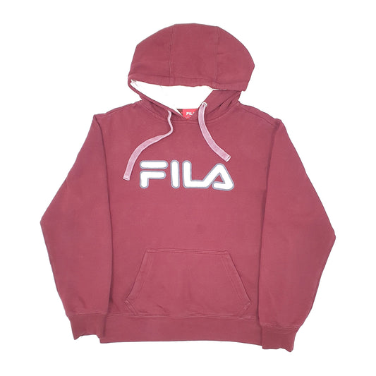 Fila Hoodie M Burgundy