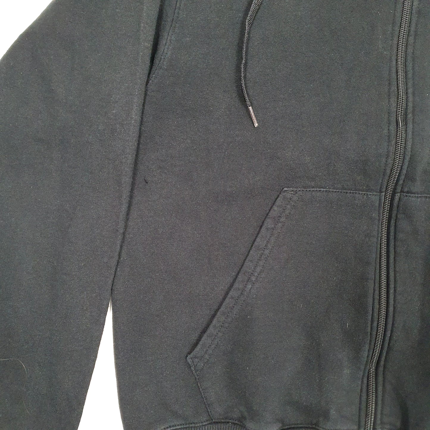 Mens Black Champion Full Zip Jumper