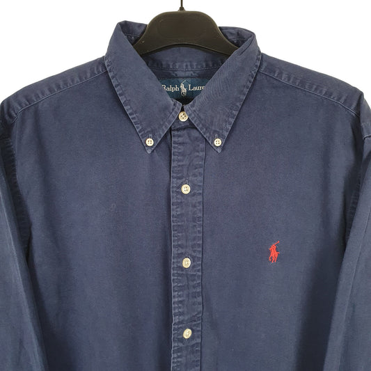 Ralph Lauren Long Sleeve Classic Fit Shirt Blue