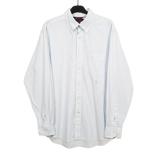 Mens Beige Tommy Hilfiger Long Sleeve Shirt