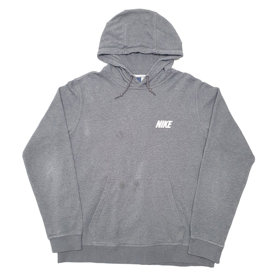 Mens Grey Nike Hoodie Jumper