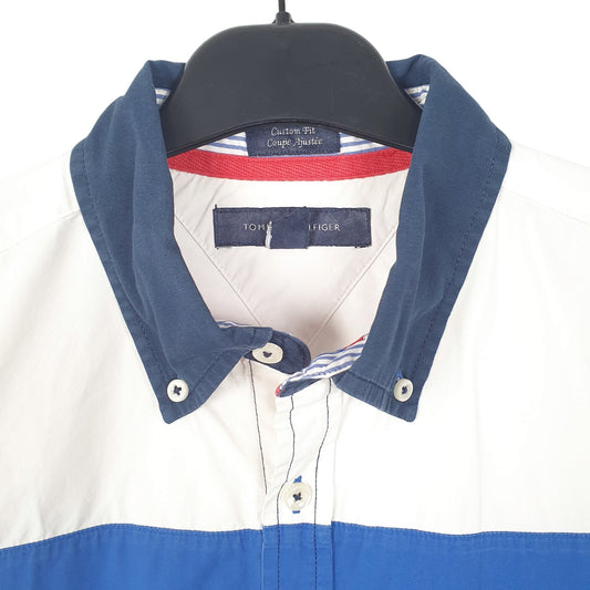 Mens White Tommy Hilfiger Long Sleeve Shirt