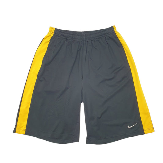 Nike Gym Active Fit Dry Workout Black Sport Shorts W26 Black