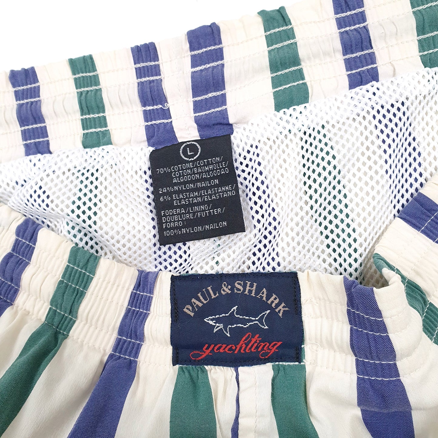 Paul & Shark Beige Swim Trunks Shorts W36 Beige