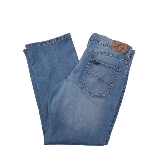 Lee Regular Straight Fit Jeans W32 L28 Blue