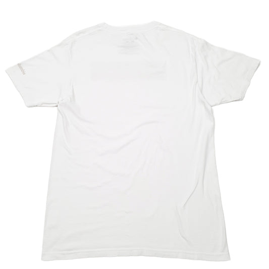 Mens White Columbia Sportswear Short Sleeve T Shirt