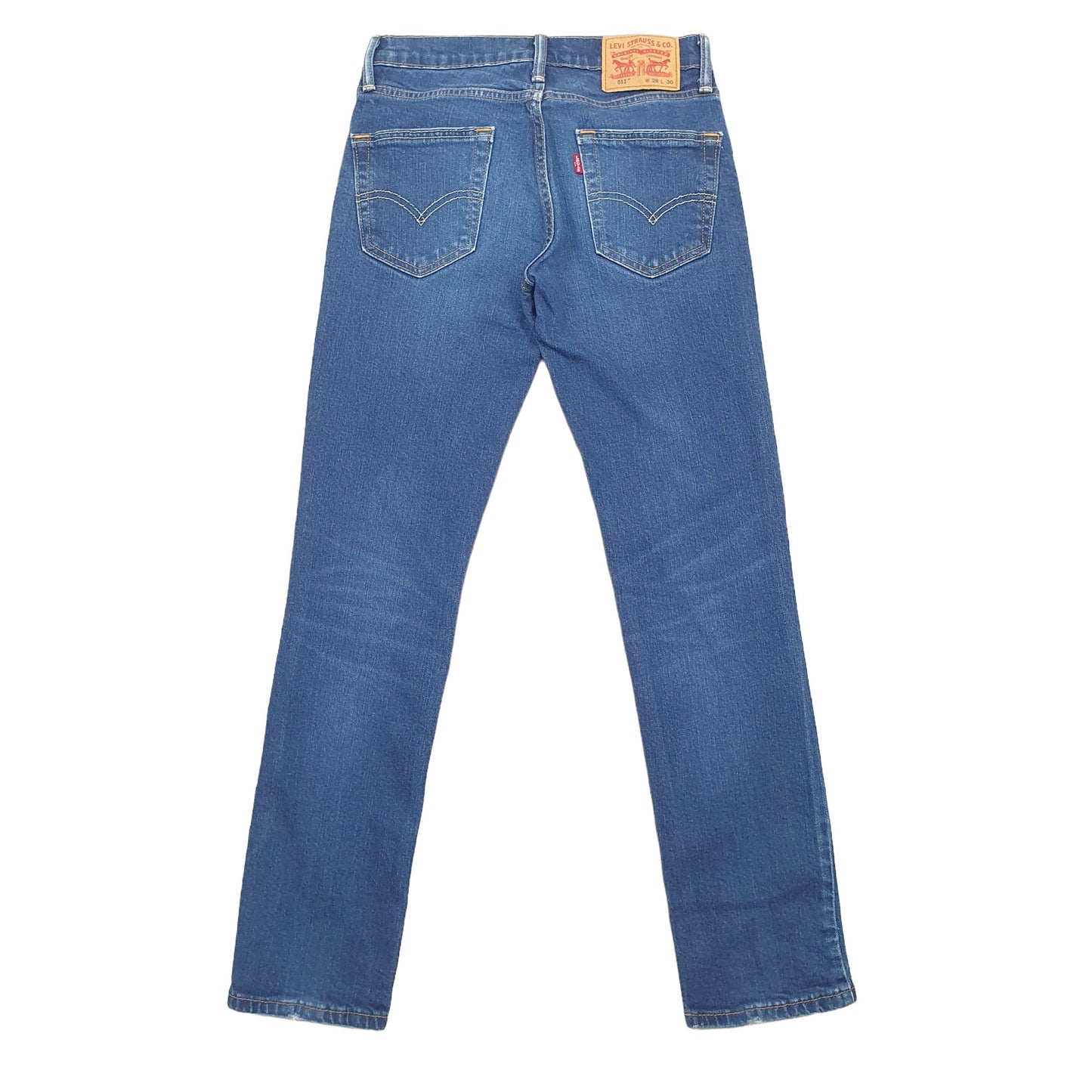 Levis 511 Slim Fit Jeans W28 L29 Blue