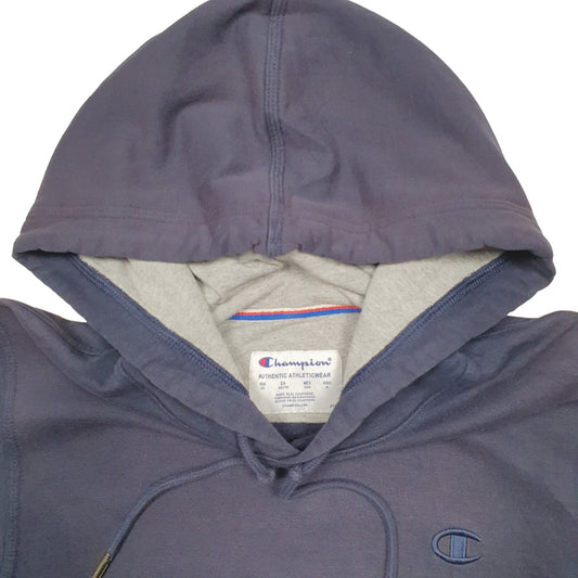 Mens Navy Champion Hoodie Jumper